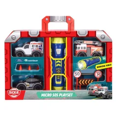 SOS Micro set de juego con linterna - Dickie Toys