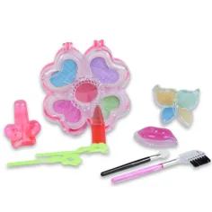 imagen de Sparkle Beauty Girl: Set de maquillaje con brillos labiales y paleta de sombras 2