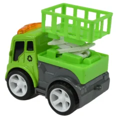 imagen de Speed Racer: Camión de basura con ruedas en varias versiones 6cm 1ud 4