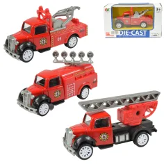 Speed Racer: Camión de bomberos con ruedas en varias versiones 7cm 1ud