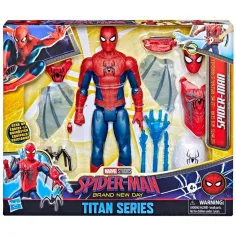 Spider-Man Nuevo día: Ultimate Web Gear figura de acción equipada con accesorios 29cm – Hasbro