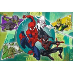 imagen de Spider-Man y sus amigos puzzle de 100 piezas - Trefl 2