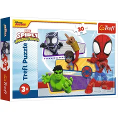 Spidey y sus amigos rompecabezas de 30 piezas - Trefl