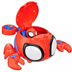 imagen de Spidey y Sus Asombrosos Amigos: Waterwebs figuras y vehículos de cambio de color - Spider Crab - Hasbro 2