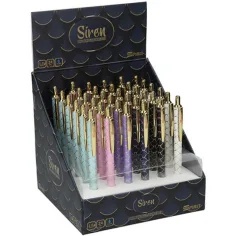 Spirit: Bolígrafo premium dorado Siren en varios colores 1ud