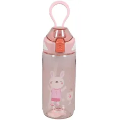 Spirit: Botella de agua rosa con conejito para niños 570ml