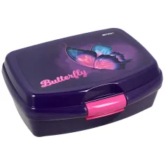 Spirit: Caja de almuerzo mariposa 550ml 16,8x13,5x6,5cm