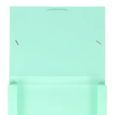 imagen de Spirit: Caja de carpeta de goma verde pastel A4 de 30 mm de grosor 2