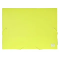 Spirit: Caja de cuadernos de goma amarilla neón A4