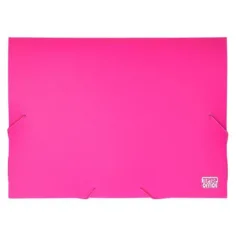 Spirit: Caja de cuadernos de goma neón rosa A4