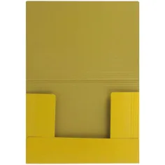 imagen de Spirit: Carpeta amarilla de cartón con goma A4 2