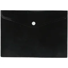 Spirit: Carpeta de archivo negra con broche A5