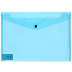 Spirit: Carpeta de archivo transparente azul tamaño A/4