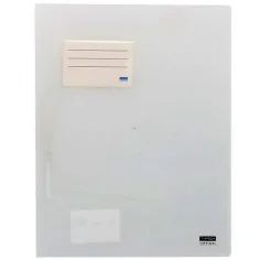 Spirit: Carpeta de archivo transparente con soporte para tarjetas A4