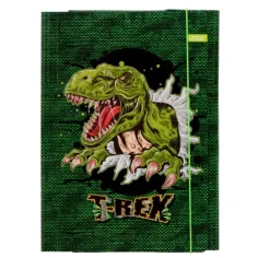 Spirit: Carpeta de cartón T-Rex con goma tamaño A4