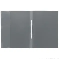 imagen de Spirit: Carpeta de encuadernación con soporte para tarjetas en color gris A4 2