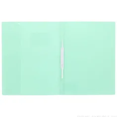 imagen de Spirit: Carpeta de encuadernación con soporte para tarjetas en color verde pastel A4 2
