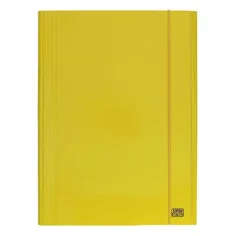 Spirit: Carpeta de goma amarilla tamaño A4