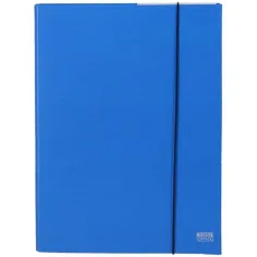 Spirit: Carpeta de goma azul tamaño A4
