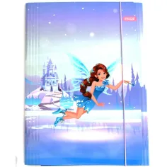 Spirit: Carpeta de goma con diseño de hada en tamaño A/4