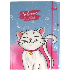 Spirit: Carpeta de goma con gato A/4