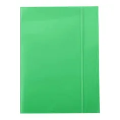 Spirit: Carpeta de goma de color verde tamaño A/4
