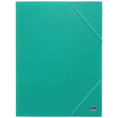 Spirit: Carpeta de goma verde turquesa A/4