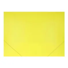 Spirit: Carpeta elástica amarilla neón A4