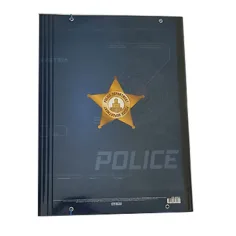 imagen de Spirit: Carpeta elástica con luces de policía tamaño A/4 2