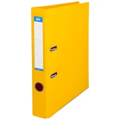Spirit: Carpeta organizadora de anillas amarilla limón A4 5cm