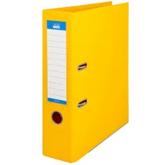 Spirit: Carpeta organizadora de documentos de anillas amarilla limón A/4 8cm