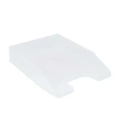 Spirit: Carpeta transparente blanca A4