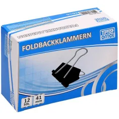 imagen de Spirit: Clip metálico con alas de 41 mm en paquete de 12 unidades 2