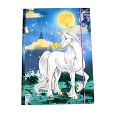 Spirit: Cree en la Magia Caja de cuadernos con diseño de unicornio tamaño A/4