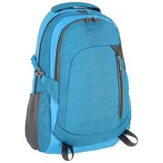 Spirit: Crew mochila escolar azul redondeada, mochila