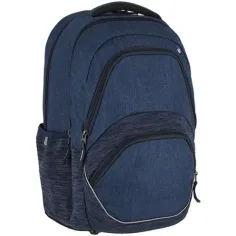 Spirit: Freedom mochila escolar azul redondeada, mochila 46x33x22cm