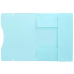 imagen de Spirit: Carpeta de goma azul pastel A/4 2