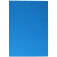 Spirit: Hoja de cartón decorativo en color azul rey 70x100cm 1ud