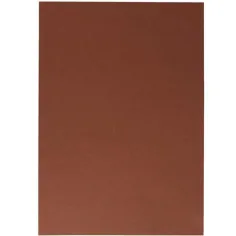 Spirit: Hoja de cartón decorativo en color chocolate 70x100cm 1ud