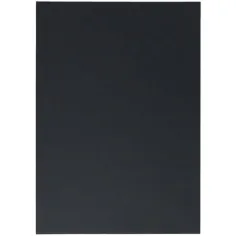 Spirit: Hoja de cartón decorativo en color negro 70x100cm 1ud
