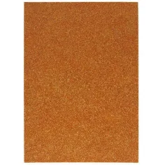 Spirit: Hoja de espuma decorativa autoadhesiva brillante en color cobre A/4 1ud