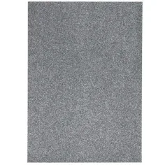 Spirit: Hoja de espuma decorativa autoadhesiva brillante en color gris oscuro A/4 1ud
