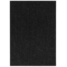 Spirit: Hoja de espuma decorativa autoadhesiva brillante en color negro A/4 1ud