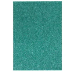 Spirit: Hoja de espuma decorativa autoadhesiva brillante en color verde A/4 1ud