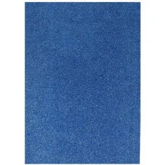 Spirit: Hoja de espuma decorativa brillante de color azul rey A/4 1ud