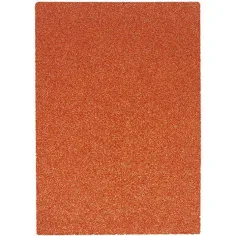 Spirit: Hoja de espuma decorativa brillante de color naranja A/4 1ud