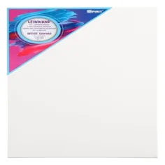 Spirit: Lienzo blanco estirado 30x30cm