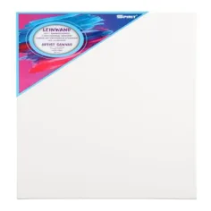 Spirit: Lienzo blanco estirado 50x50cm
