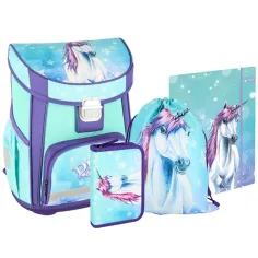 Spirit: Little Dream set de mochila escolar de 4 piezas 38x28x17cm