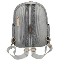 imagen de Spirit: Lizzy 01 mochila escolar gris oscuro con bordes redondeados 3